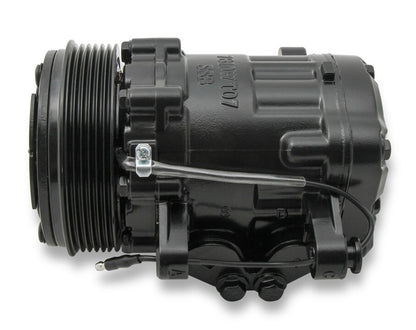 SD7 A/C Compressor Black Holley