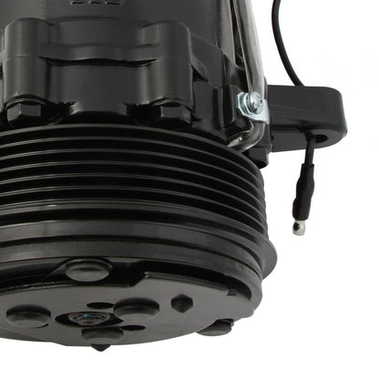 SD7 A/C Compressor Black Holley