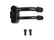 LINE Adaptr-MNFLD for SD7 A/C COMP Line Adapter for SD7 Air Condtioning Compressor-Black Holley