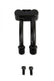 LINE Adaptr-MNFLD for SD7 A/C COMP Line Adapter for SD7 Air Condtioning Compressor-Black Holley