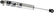 Fox 2.0 Performance Series 8.1in. Smooth Body IFP Stabilizer Steering Damper (Alum) - Black