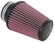 K&N Universal Clamp-On Air Filter 3in Flange ID x 5in Base OD x 3.5in Top OD x 6in Height