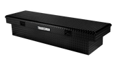 Tradesman Aluminum Economy Cross Bed Truck Tool Box (72in.) - Black