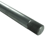 Borgeson Steering Shaft; 3/4-36 Splined; Stainless Steel; 25in. Long; 7/8in. Spline Lengt 419225