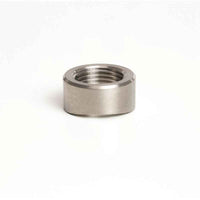 Ticon Industries Titanium O2 Sensor Bung 2.75in to 5in Tubing (M18x1.5) - Coped End