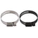 Mishimoto High-Torque Worm Gear Clamp1.57in.-2.52in. (40mm-64mm) - Pack of 10 (Black)