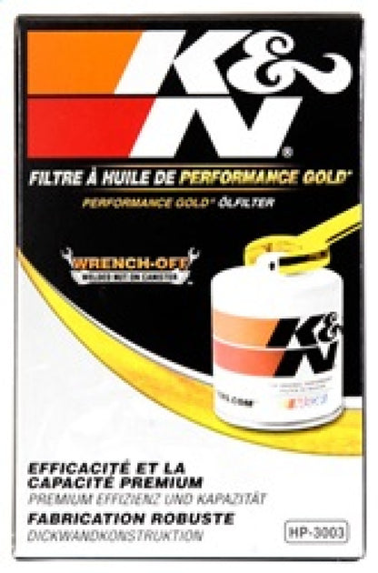 K&N Oil Filter | 13/16 In. - 16 Thread | HP-3003
