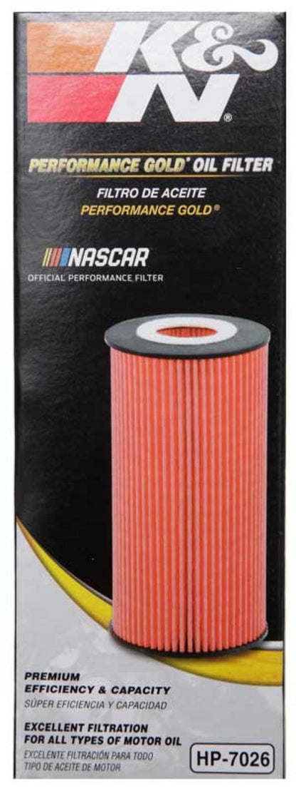 K&N Oil Filter | Cartridge | HP-7026