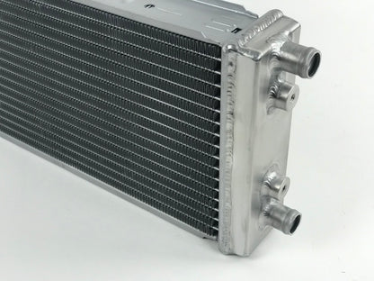 CSF Universal Dual-Pass Cross-Flow Heat Exchanger | 3/4in Slip-On, 2-Row 42mm | 8030