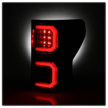 Load image into Gallery viewer, Spyder 07-13 Toyota Tundra V2 Light Bar LED Tail Lights - Smoke ALT-YD-TTU07V2-LB-BSM