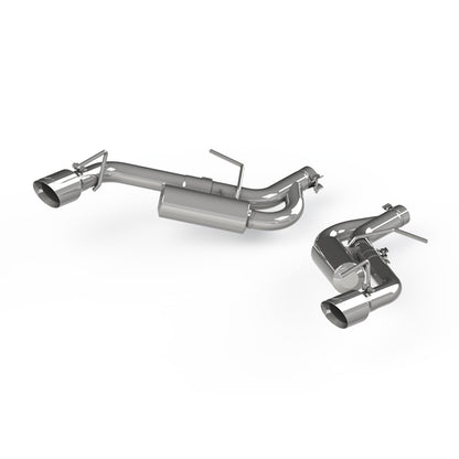MBRP 2016-2024 Chevrolet Camaro 2.5in Aluminum Non NPP Axle Back Exhaust System - 4in Dual Wall Tips | S7038AL
