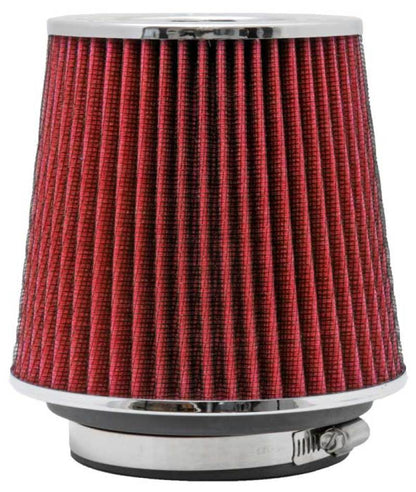 K&N Universal Air Filter | Round Tapered, 4in Flange, 5.5in Tall | RG-1001RD