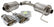 Roush 15-26 Ford Mustang 3.7L/2.3L V6/I4 Exhaust Kit w/ Round Tips