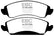 EBC 09-14 Cadillac Escalade 6.0 Hybrid Extra Duty Front Brake Pads