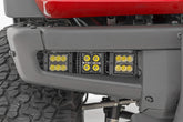 LED Light Kit | Fog Mount | Triple 2" Black Pair | White DRL | Ford Bronco (21-26)