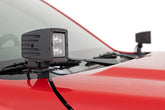 LED Light Kit | Ditch Mount | 2" Black Pair | White DRL | Nissan Frontier (22-26)