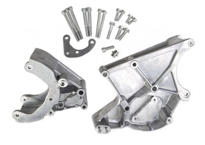 LS/LT High-Mount Accessory Drive Bracket A/C, P/S & Alt Brackets Works with R4 Compressor LS Accessory DRIVE Bracket A/C, P/S & ALT Brackets Holley