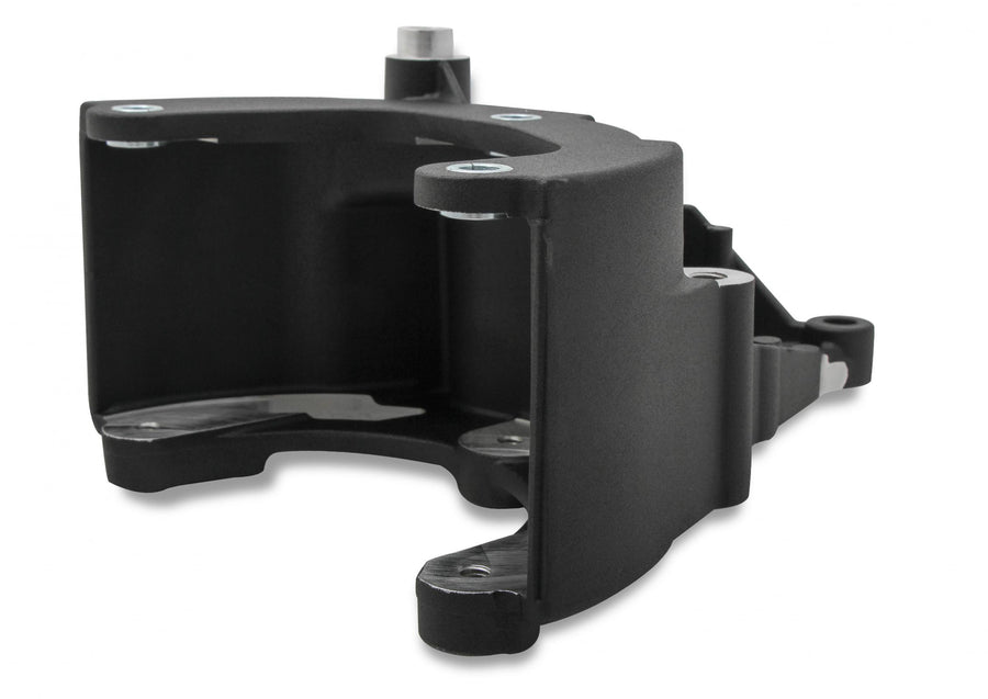 LS/LT High-Mount Accessory Drive Bracket A/C, P/S & Alt Brackets Works with R4 Compressor Black LS Accessory DRIVE Bracket A/C, P/S & ALT Brackets Holley