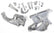 LS/LT High-Mount Accessory Drive Bracket Passenger's & Driver's Side Brackets Alt, P/S & A/C- Fits Sanden SD508 or SD7 Comp Holley