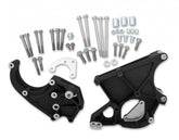 LS/LT High-Mount Accessory Drive Bracket Passenger's & Driver's Side Brackets Black Alt, P/S & A/C- Fits Sanden SD508 or SD7 Comp Holley