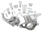 LS/LT High-Mount Accessory Drive Bracket Passenger's & Driver's Side Brackets Polished Alt, P/S & A/C- Fits Sanden SD508 or SD7 Comp Holley