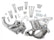 LS/LT High-Mount Accessory Drive Bracket Passenger's & Driver's Side Brackets Polished Alt, P/S & A/C- Fits Sanden SD508 or SD7 Comp Holley