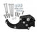 LS High-Mount A/C Accessory Drive Bracket Fits Sanden SD508 or SD7 Comp Black Passenger's Side Bracket Only (A/C) Fits Sanden SD508 or SD7 Comp Holley