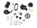LS/LT High-Mount Complete Accessory Drive Kit- Black Finish Includes SD508 A/C Compressor, Alternator, P/S Pump, Tensioner, Belt, & Pulleys Holley