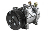 LS/LT High-Mount Complete Accessory Drive Kit- Polished Finish Includes SD508 A/C Compressor, Alternator, P/S Pump, Tensioner, Belt, & Pulleys Holley