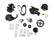 LS/LT High-Mount Complete Accessory Drive Kit- Black Finish Includes SD7 A/C Compressor, Alternator, P/S Pump, Tensioner, Belt, & Pulleys Holley