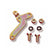 Carburetor Throttle Lever Extension for Chrysler Relocates Throttle Lever Mounting Point for the Accelerator Cable Holley