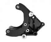 LS High-Mount A/C Accessory Drive Kit Includes R4 A/C Compressor, Tensioner, & Pulleys- Black Finish Passenger's Side A/C Bracket Includes R4 A/C Compressor, Tensioner, & Pulleys Holley