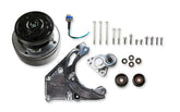 LS High-Mount A/C Accessory Drive Kit Includes R4 A/C Compressor, Tensioner, & Pulleys-Polished Passenger's Side A/C Bracket Includes R4 A/C Compressor, Tensioner, & Pulleys Holley