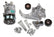 LS High-Mount A/C Accessory Drive Kit Includes SD508 A/C Compressor, Tensioner, & Pulleys Passenger's Side A/C Bracket Includes SD508 A/C Compressor, Tensioner, & Pulleys Holley