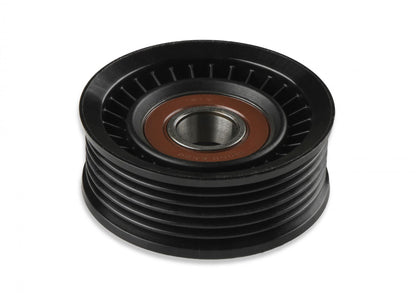 LS High-Mount A/C Accessory Drive Kit Includes SD508 A/C Compressor, Tensioner, & Pulleys- Black Finish Passenger's Side A/C Bracket Includes SD508 A/C Compressor, Tensioner, & Pulleys Holley