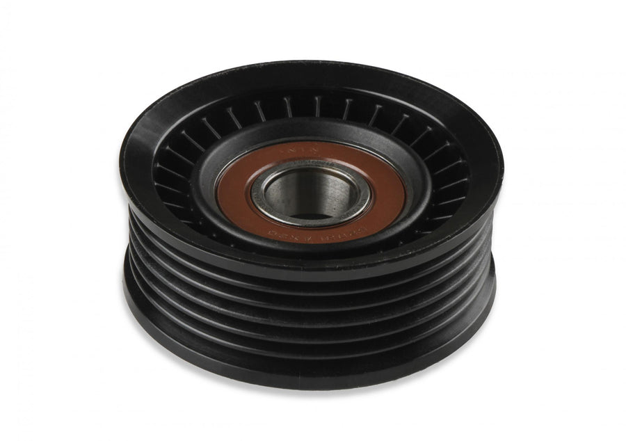 LS High-Mount A/C Accessory Drive Kit Includes SD508 A/C Compressor, Tensioner, & Pulleys- Black Finish Passenger's Side A/C Bracket Includes SD508 A/C Compressor, Tensioner, & Pulleys Holley