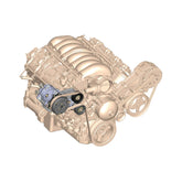 LS High-Mount A/C Accessory Drive Kit Includes SD508 A/C Compressor, Tensioner, & Pulleys Passenger's Side A/C Bracket Includes SD508 A/C Compressor, Tensioner, & Pulleys Holley