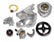 LS/LT High-Mount Alternator & Power Steering Pump Accessory Drive Kit Driver's Side Bracket Includes Alternator, Power Steering Pump & Pulleys Holley