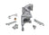 Low-Mount LS Accessory Drive Bracket Driver's Side P/S & Alt Bracket for Applications Without A/C or Using Factory A/C Bracket Holley