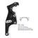 Low-Mount LS Accessory Drive Bracket Driver's Side P/S & Alt Bracket Black for Applications Without A/C or Using Factory A/C Bracket Holley
