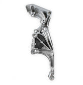 Low-Mount LS Accessory Drive Bracket Driver's Side P/S & Alt Bracket Polished for Applications Without A/C or Using Factory A/C Bracket Holley