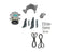 Low-Mount LS Drive System (A/C) W/ Sanden SD7 Compressor Passenger's Side Holley