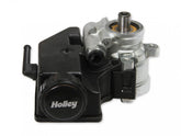 Low-Mount LS Complete Accessory Drive System (alt, P/S & A/C) Black Finish Includes SD7 A/C Compressor, Alternator, P/S Pump, Tensioner, Belt, & Pulleys Holley