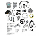 Low Mount LSA Accessory Drive Bracket Kit Complete Natural Small Block Chevrolet Gen III/iv LSA Holley