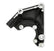 Mid Lsa/ls Accessory Drive Bracket Kit Power Steering Black Small Block Chevrolet Gen III/iv Lsa/ls Holley