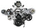 Complete GM Gen V LT, L83, L84, L86, and L87 Accessory Drive System W/ Alt, P/S, A/C, Water Pump, Belts, and Spacers Complete GM Gen V LT Accessory Drive System W/ Alt, P/S, A/C, Water Pump, Belts, and Spacers Holley