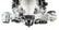 Complete GM Gen V LT, L83, L84, L86, and L87 Accessory Drive System W/ Alt, P/S, A/C, Water Pump, Belts, and Spacers Complete GM Gen V LT Accessory Drive System W/ Alt, P/S, A/C, Water Pump, Belts, and Spacers Holley