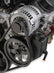 Premium Mid-Mount Race Accessory System-Black Finish LS Engine Drive Includes Alternator, P/S Pump, Tensioner, SFI Certified Damper W/hard Anodized Billet Crank Pulley, Belt, & Pulleys Holley