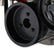 Premium Mid-Mount Race Accessory System-Black Finish LS Engine Drive Includes Alternator, P/S Pump, Tensioner, SFI Certified Damper W/hard Anodized Billet Crank Pulley, Belt, & Pulleys Holley