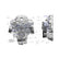 Black Mid-Mount Complete Accessory System LS Engine Drive Includes SD7 A/C Compressor, Alternator, P/S Pump, Tensioner, Crank Damper, Belt, & Pulleys Holley